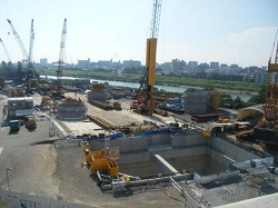 ケーソン工事現場3