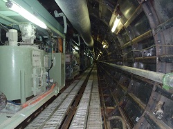 シールド工事現場1