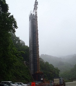 橋梁工事現場1